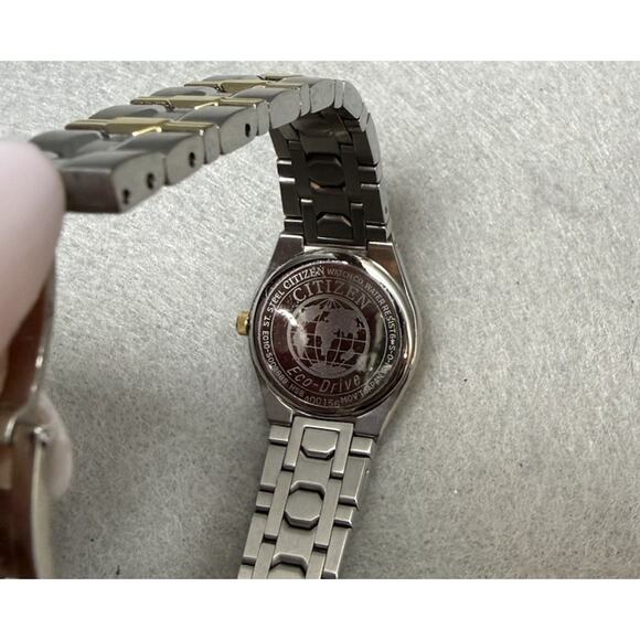 Citizen Eco-Drive Watch Ladies Two-tone Stainless Steel Citizen Watch - Picture 6 of 8